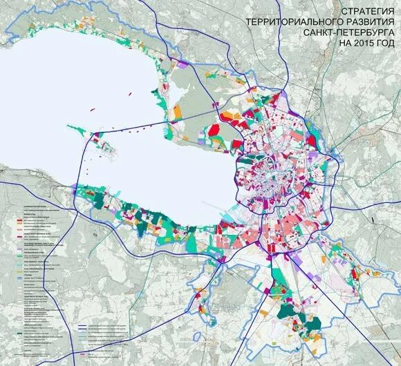 Планировка территории санкт петербург Генеральный план Санкт Петербурга