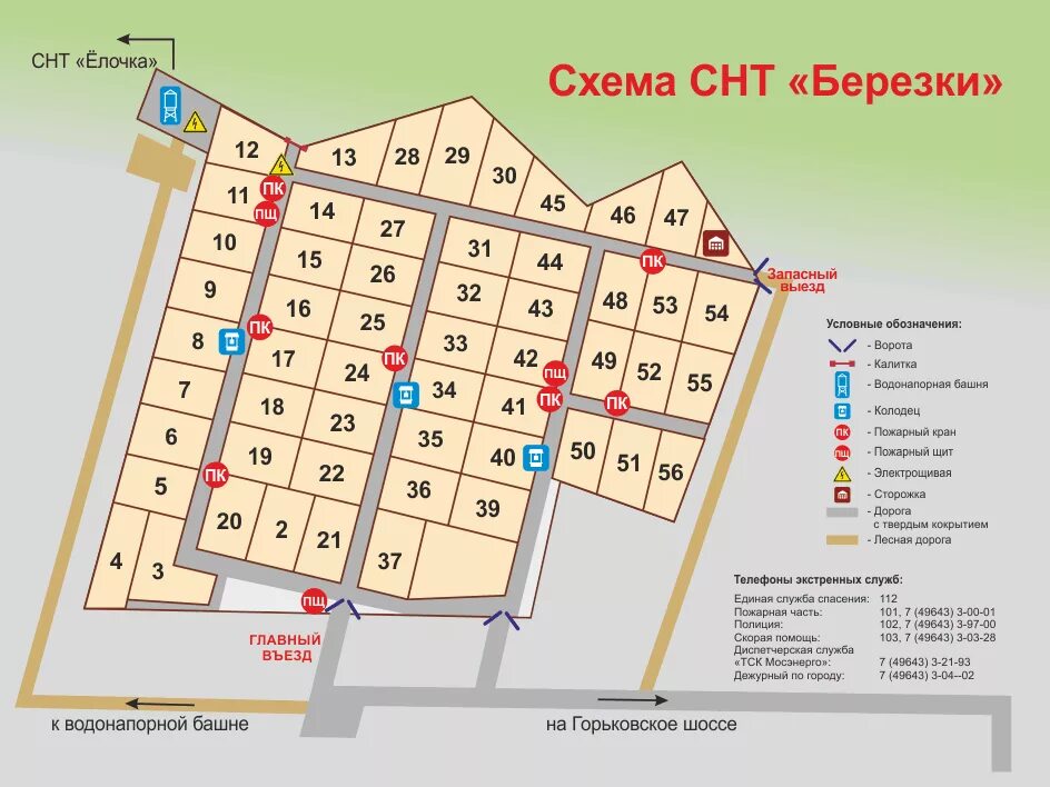 Планировка территории снт Информация