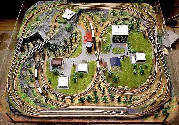 Планировка территории железных дорог Model Train Layouts Plans Planos de trenes a escala, Modelos de trenes, Tren a e
