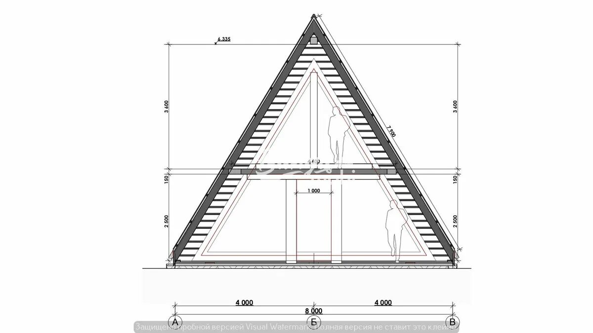 Планировка треугольного дома Каркасная баня в стиле A-frame, которую я бы построил сейчас Блог самостройщика 