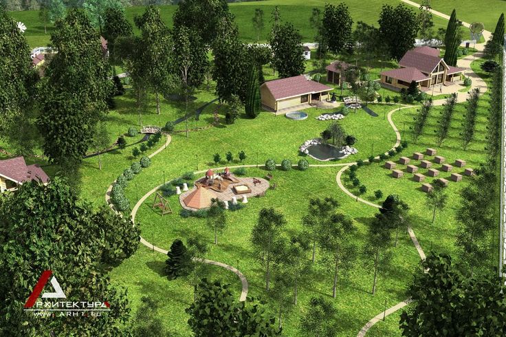Планировка участка 1 гектар Pin on Рекреация Golf courses, Field, Golf