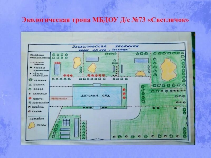 Планировка участка доу Карта территории школы