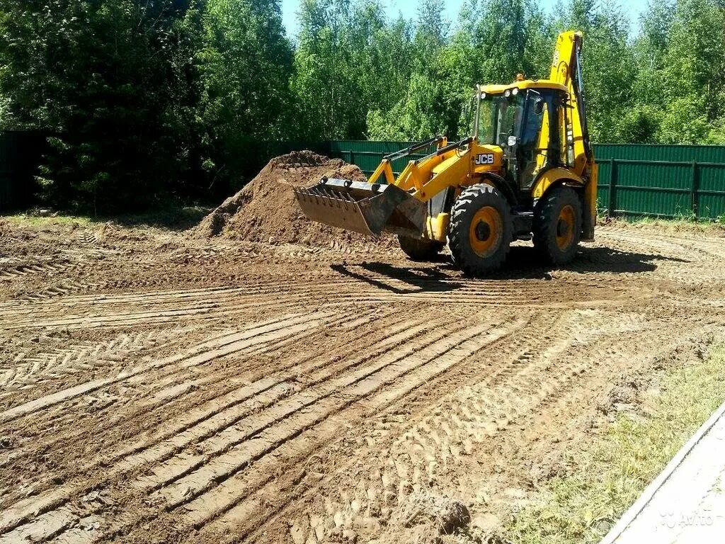 Планировка участка фронтальным погрузчиком СЕВСПЕЦТЕХ - Ремонт и строительство, Строительство фундамента, Водоснабжение и к