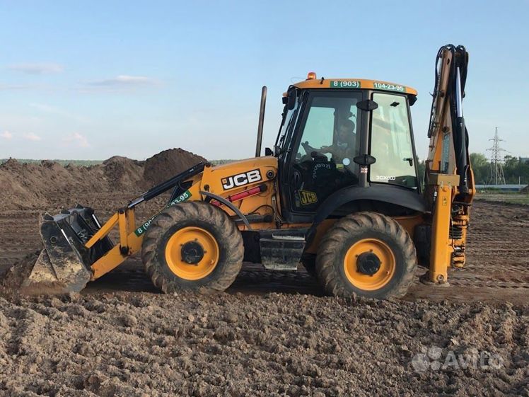 Планировка участка на jcb экскаватор погрузчик - Услуги и сервисы в Красноярске Поиск специалистов Услуги 