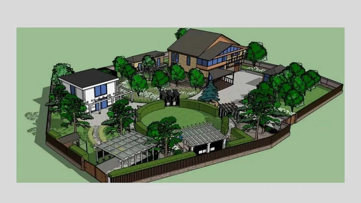 Планировка участка онлайн 3d 5 профессий, которым не обойтись без SketchUp в 2022 году Space School * курсы 3