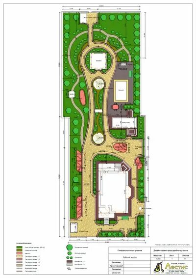 Планировка участка шириной 20 метров gen-plan-sadovogo-uchastka.jpg- Viewing image -The Picture Hosting