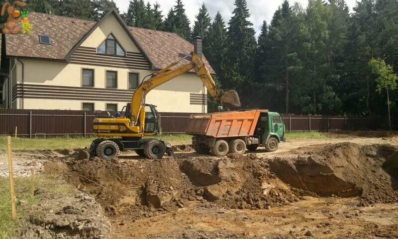 Планировка участка вывоз грунта Nerud-Servis - Перевозки и курьеры, Услуги грузчиков, Вывоз мусора, Санкт-Петерб