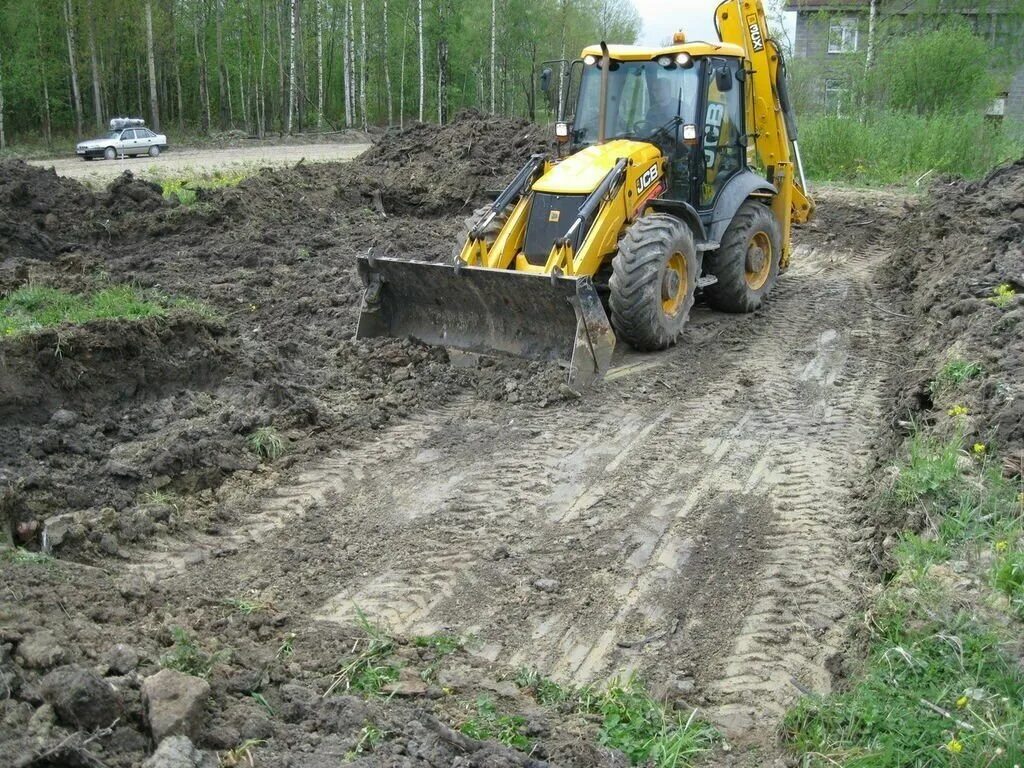 Планировка участка вывоз грунта Экскаваторы в Зубовой Поляне: 36 владельцев экскаватора / погрузчика с отзывами 