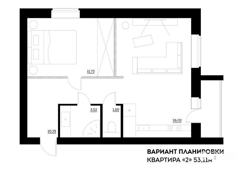 Планировка угловой квартиры В Ветке построили привлекательный во всех смыслах жилой дом