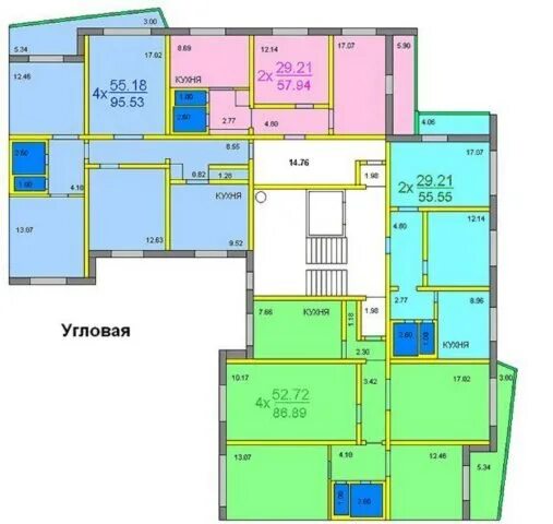 Планировка угловых квартир панельных домов Продажа вторичного жилья в Тюмени