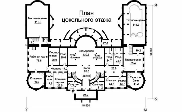 Планировка усадебного дома Design Home ART БОЛЬШОЙ ДВОРЕЦ Готовый проект дворца. Projects, Floor plans, Dia
