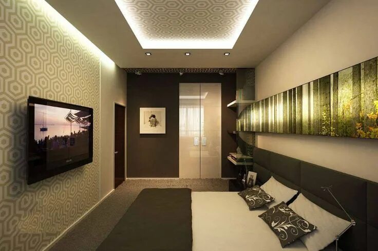Планировка узкой длинной спальни Decoración de dormitorio: +50 ideas de dormitorios más bellas. Роскошные спальни