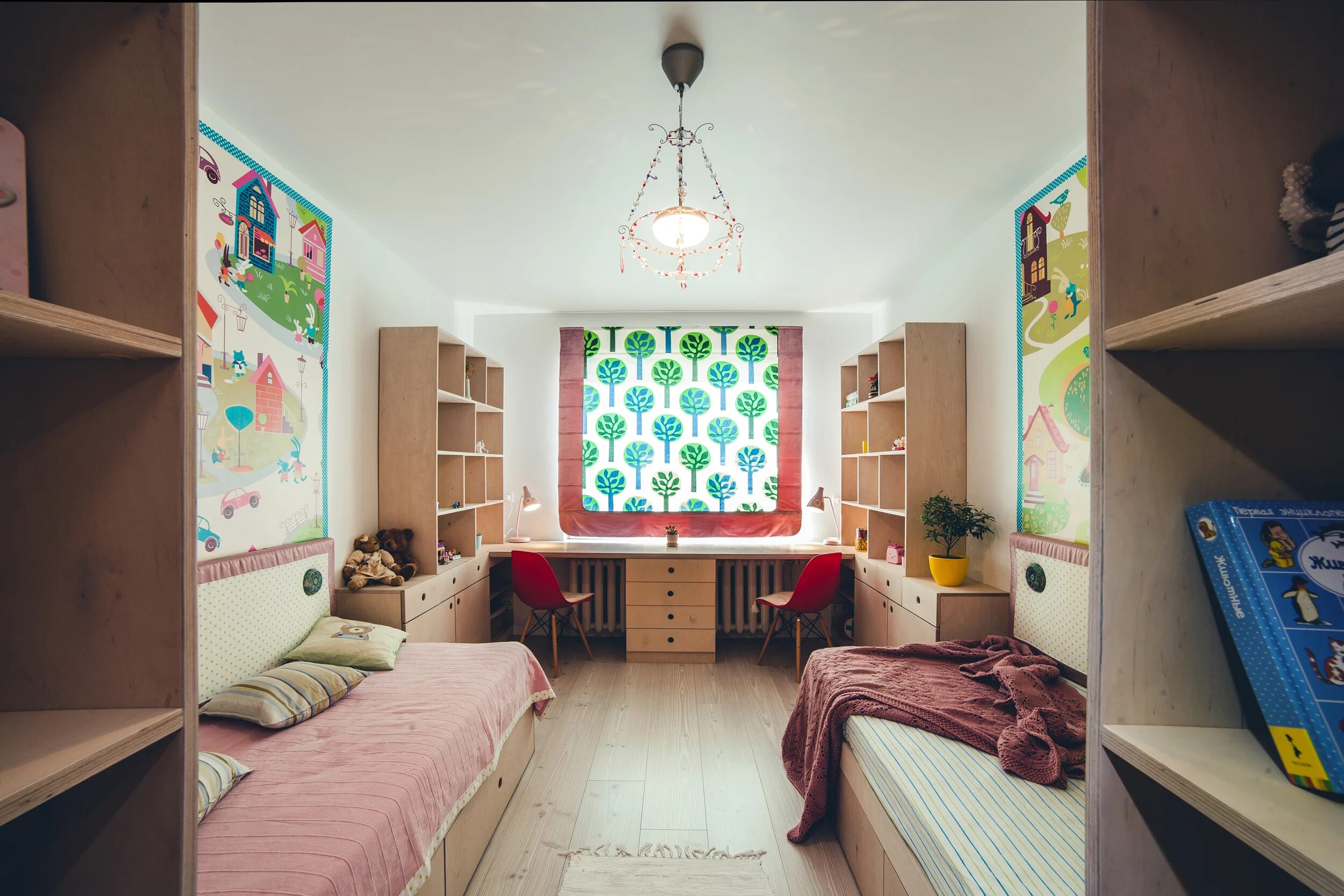 Планировка узкой комнаты для двоих shpethouse :: Behance