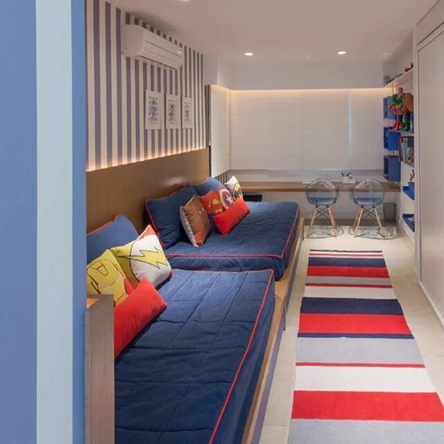 Планировка узкой комнаты для двоих Instagram photo by Decor For Kids * Jun 13, 2016 at 10:58pm UTC Dormitorios, Dec
