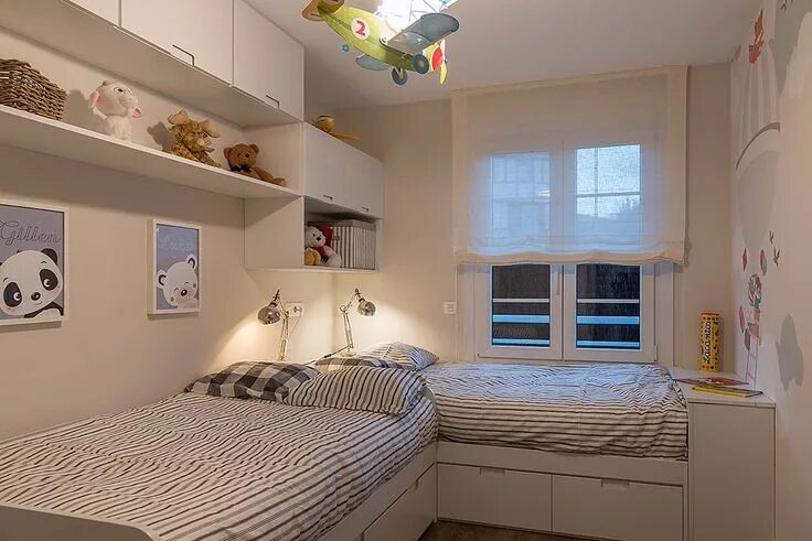 Планировка узкой комнаты для двоих homify Small room bedroom, Teen bedroom decor, Kids bedroom designs