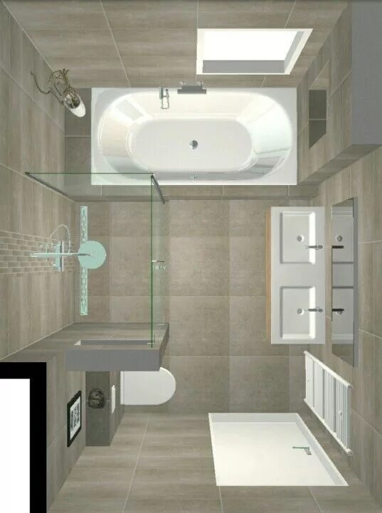 Планировка в ванной комнате фото Badezimmer EG - #Badezimmer #rands Badezimmer umbau, Kleine badezimmer, Badezimm