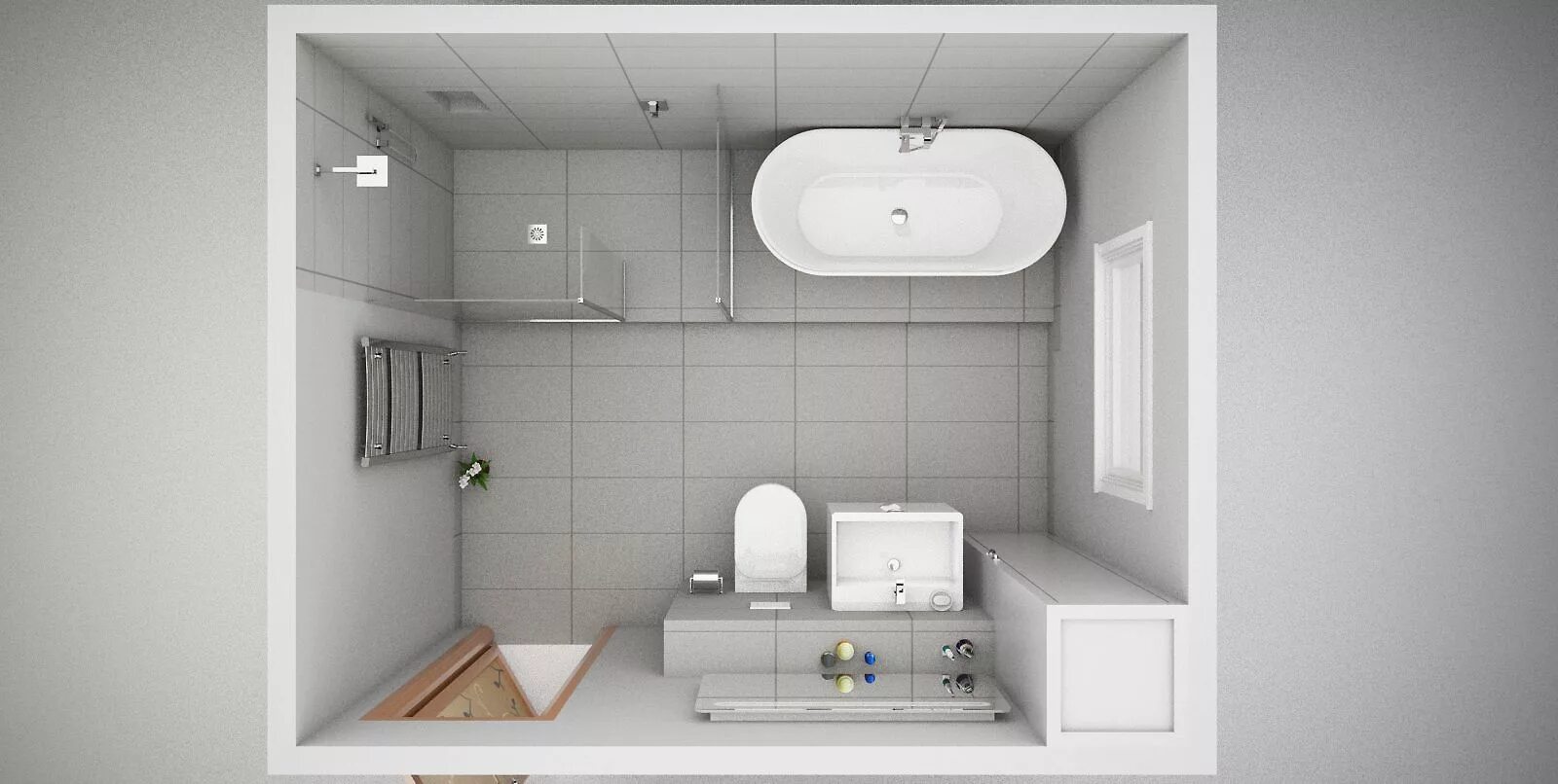 Планировка ванной комнаты 3D bathroom plans Bathroom design plans, 3d bathroom design, Full bathroom desig
