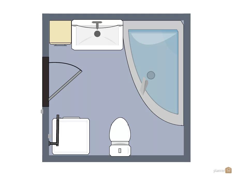 Планировка ванной комнаты бесплатно Дизайн-проекты планировок ванных - Planner 5D