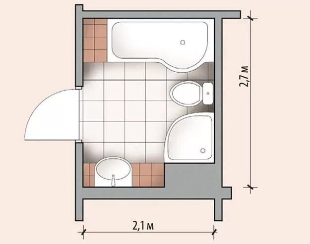 Планировка ванной комнаты с душевой кабиной 33 Space Saving Layouts for Small Bathroom Remodeling Small bathroom remodel, Ba