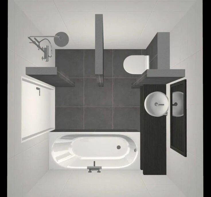 Планировка ванной комнаты совмещенной с туалетом Browse to the initial website about Restroom Renovation Small bathroom layout, S
