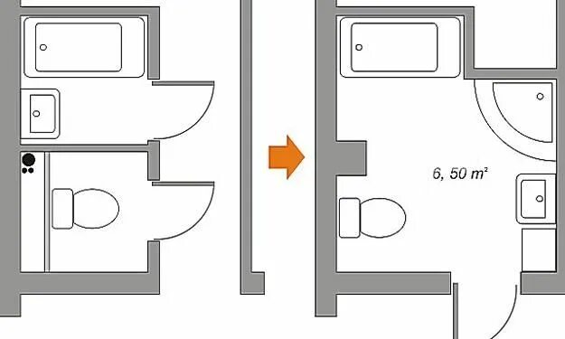 Планировка ванны комнаты в хрущевке 33 Space Saving Layouts for Small Bathroom Remodeling Bathroom floor plans, Bath