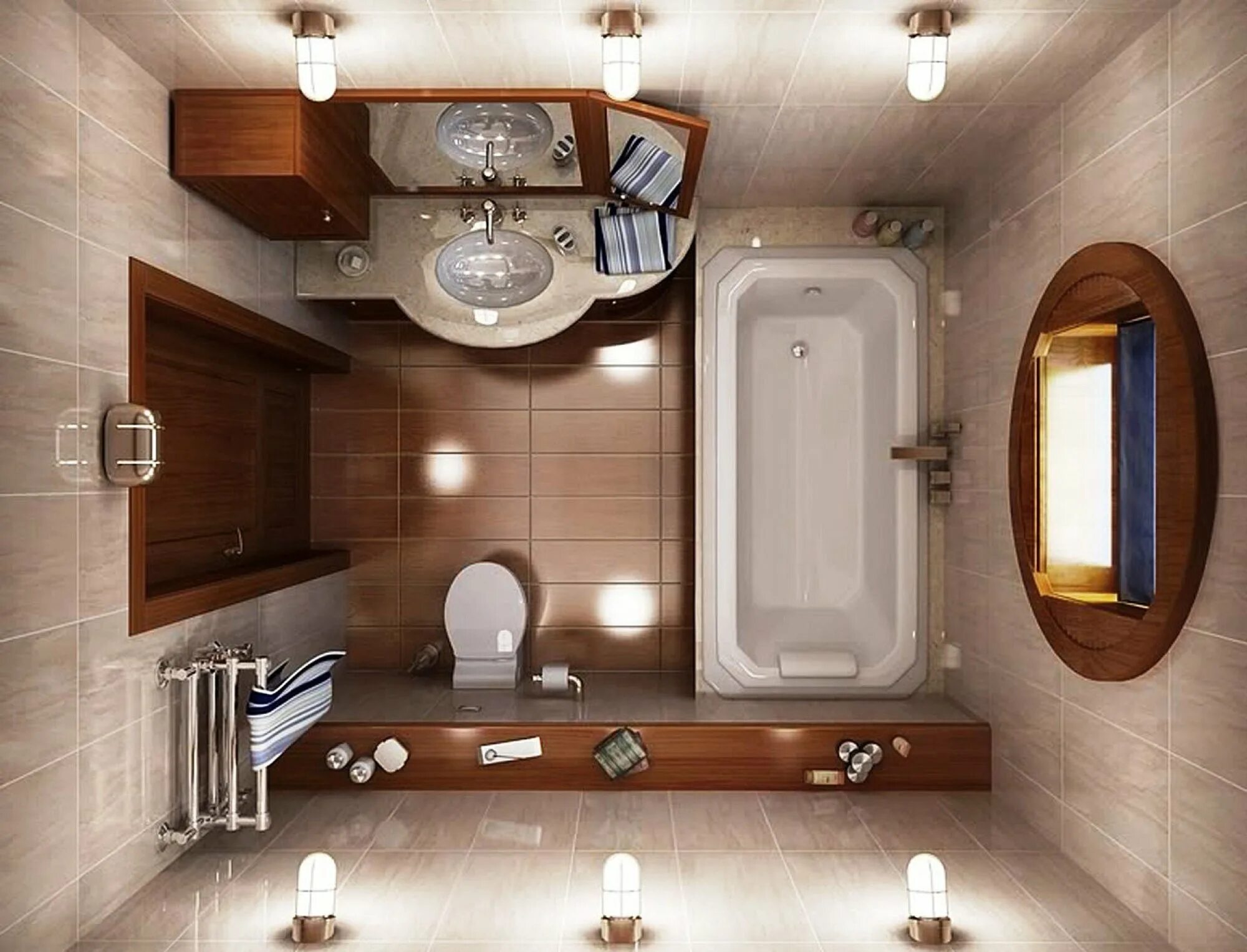 Планировка ванны в квартире Дизайн квадратной ванной комнаты
