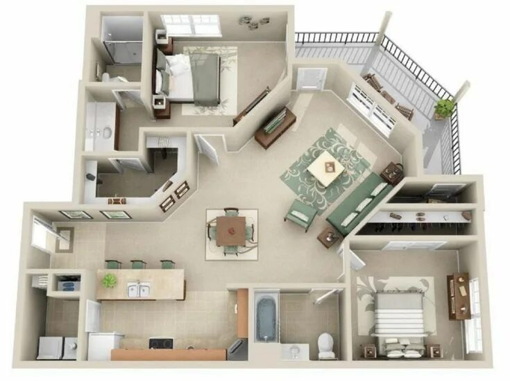 Планировка внешнего вида дома Plantas de Casas Pequenas: +98 Projetos Originais de 2024 Haus grundriss, Haus p
