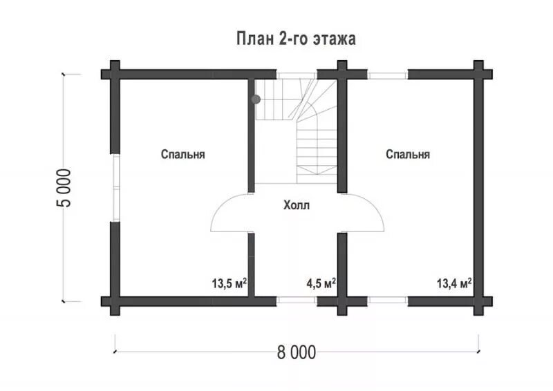 Планировка второго этажа бани Купить проект бани под ключ Андрейково Парк