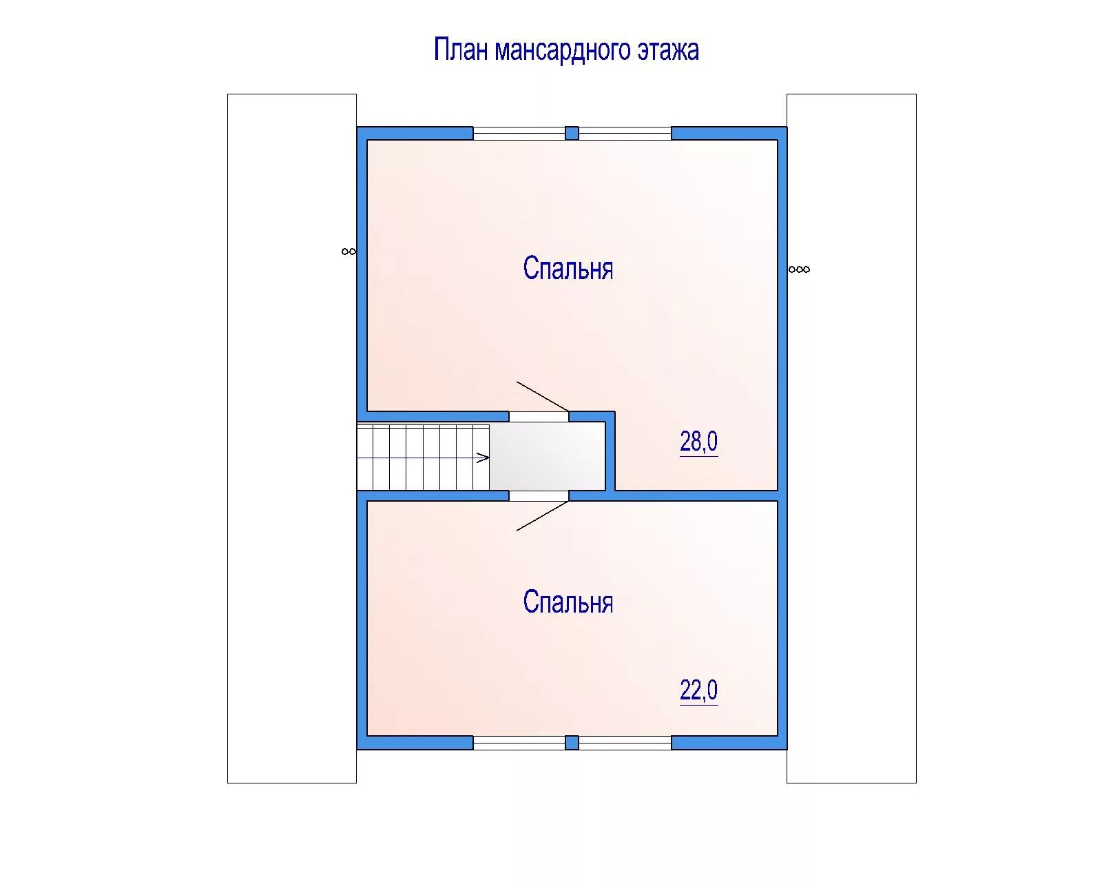 Планировка второго этажа мансарда Планировка мансардного этажа фото - DelaDom.ru