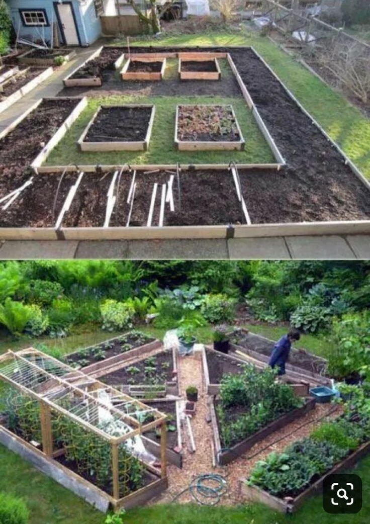 Планировка высоких грядок на участке Pin by Susan Vandenheuvel on garden in 2022 Garden lovers, Garden design, Garden