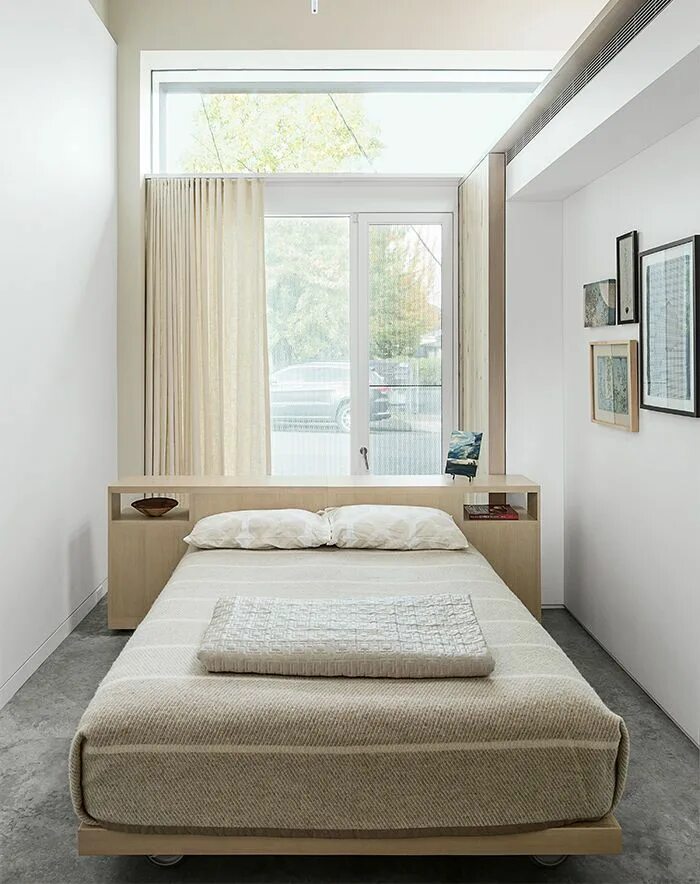 Планировка вытянутой спальни 7 Modern Headboards With Personality Guest bedroom bedding, Guest bedroom, Custo