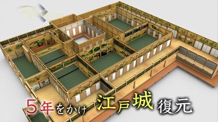 Планировка японского дома 徹 底 復 元 天 下 一 の 江 戸 城 : こ ん な テ レ ビ を 見 た. 和 風 の 家 の 設 計, 伝