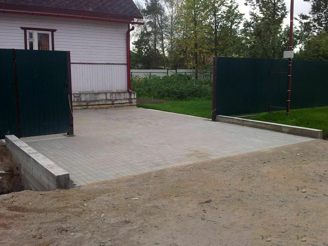 Планировка заезда на участок Статья на тему: Обустройство въезда на участок