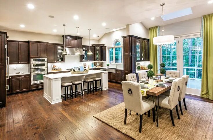 Планировка загородного дома кухня гостиная Toll Brothers - Kitchen Design your own home, Home kitchens, House design