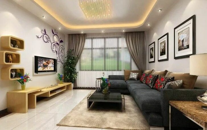 Планировка зала фото Extraordinary Interior Decorating Ideas with Luxury Touch - Interior. Home Inter