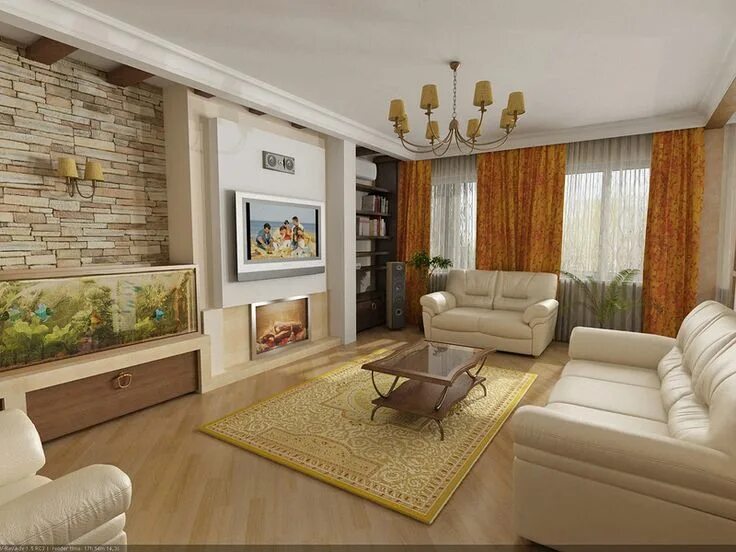 Планировка зала в частном доме Living room designs, Room design, Interior