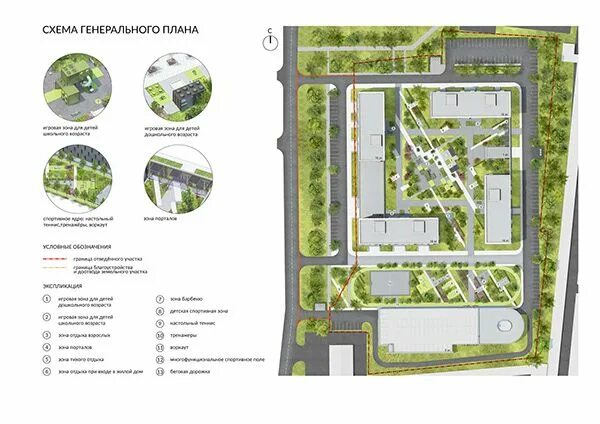Планировка застройка благоустройство территорий Проект благоустройства территории ЖК "ХХХ" в г. ХХХ Проекты, Макетирование, Град