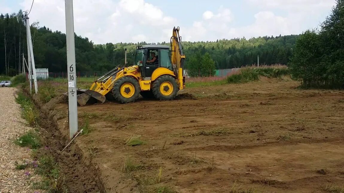 Планировка земельного участка трактора виды работ КАМАЗЫ И ЭКСКАВАТОРЫ!! выравнивание и поднятие участков 1 €