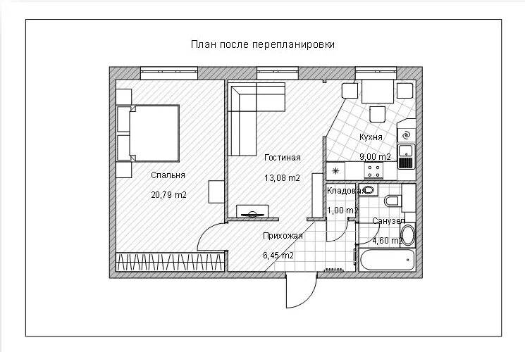 Планировка жилого дома 6 класс план квартиры после перепланировки