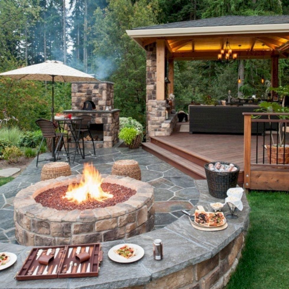 Планировка зоны барбекю на садовом участке 65 Best Patio Decorating Ideas for Every Style of House Backyard patio, Backyard