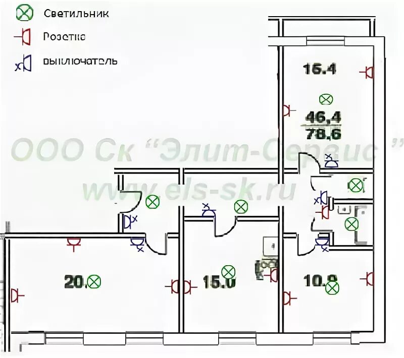 Планировки 137 серии 3 комнатная квартира Электромонтажные работы в трехкомнатной квартире 137 серии 78 м2