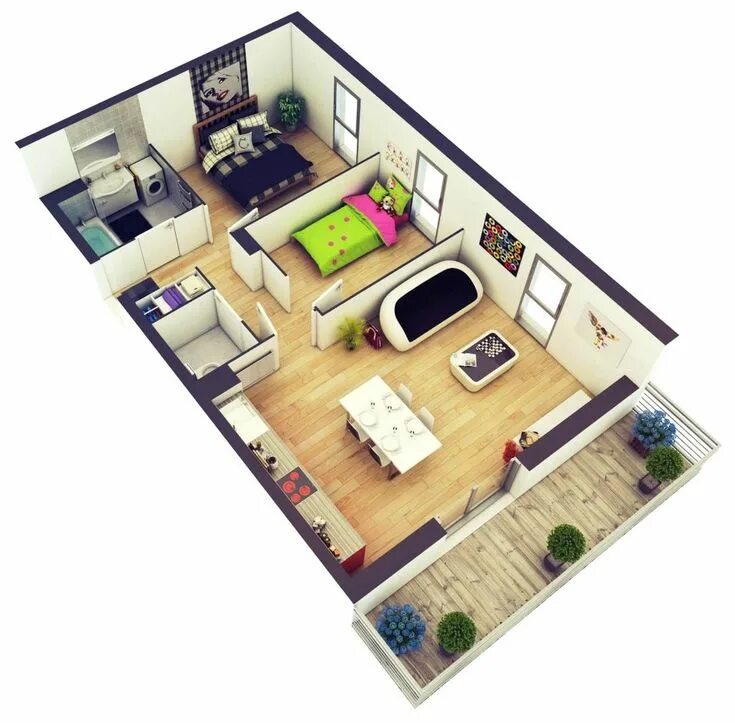 Планировки 2 х комнатных домов Create your own home then build it! See the details here. Start off with the bas