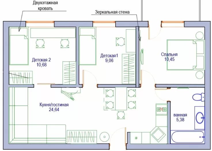 Планировки 3 х комнатных домов Пин на доске Планировки Планы этажей дома, Построить дом, Небольшие домики