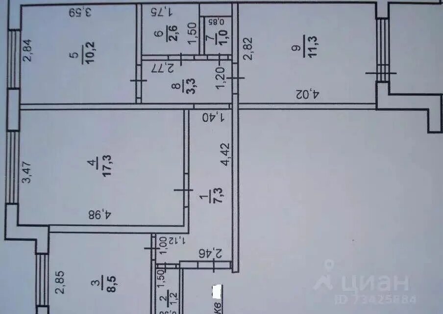 Планировки 3х комнатных квартир улучшенной планировки Купить Квартиру на 1 Этаже в селе Верхний Мамон (Воронежская область) - объявлен