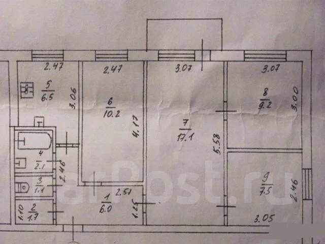 Планировки 4 комнатных квартир в панельных домах 4к квартира - Панфиловцев 27 - Купить 4-комнатная квартиру в Хабаровске ФарПост