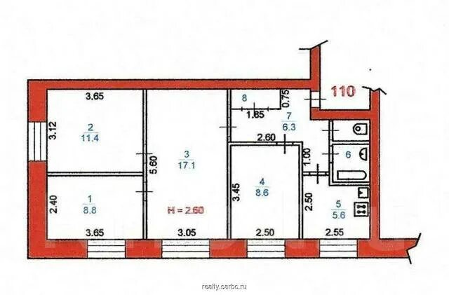 Планировки 4 комнатных квартир в панельных домах Продам 4х. комн. квартиру в Артеме - Купить 4-комнатная квартиру в Артеме ФарПос