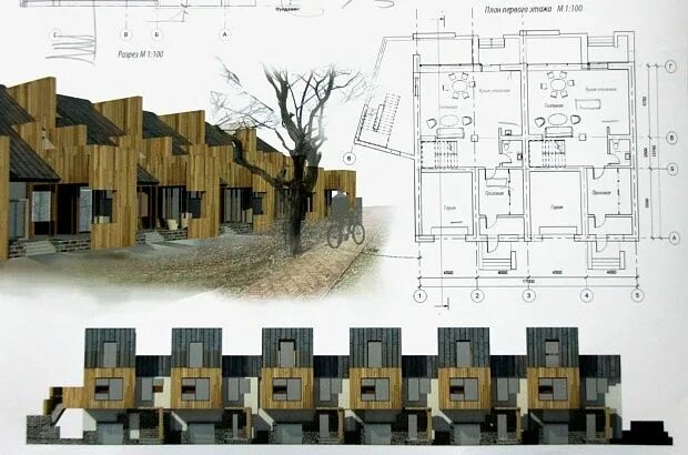 Планировки блокированных домов Блокированный дом. Проекты 2014 Terrace house, Architecture, Facade
