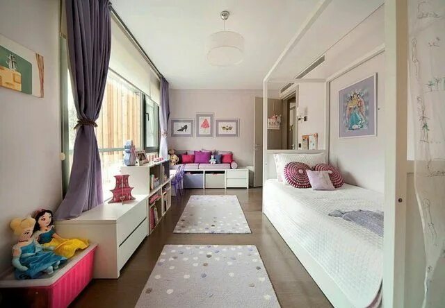 Планировки детских комнат для одного ребенка aménagement pour une chambre d`enfant en forme rectangulaire Chambre enfant, Ame