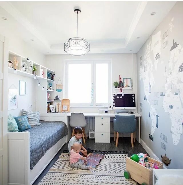 Планировки детских комнат для одного ребенка Pin auf Квартира Kleine zimmer einrichten, Zimmer einrichten, Kinderschlafzimmer