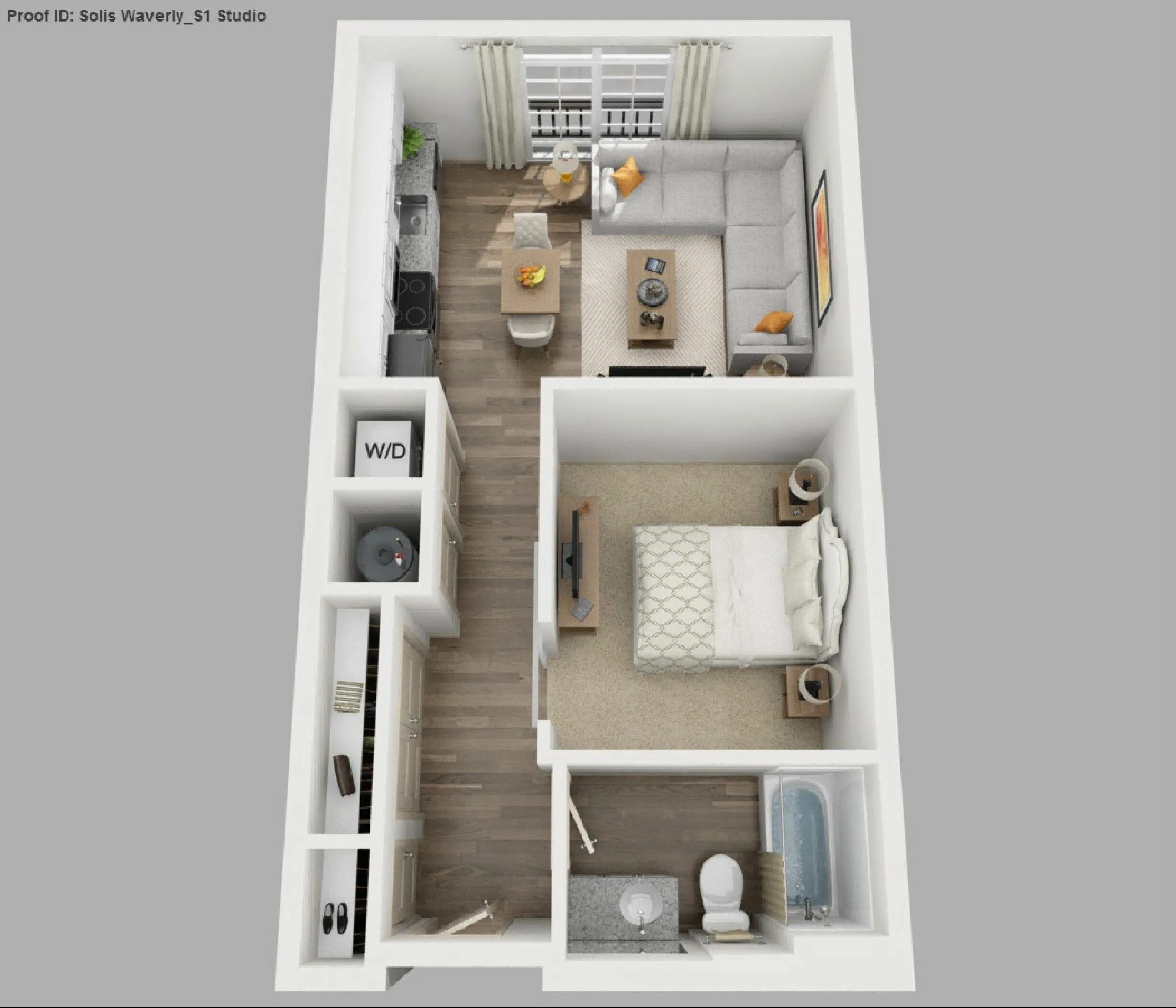 Планировки длинных квартир 25 Out Of the Box 500 Sq Ft Apartment Studio apartment floor plans, Apartment fl